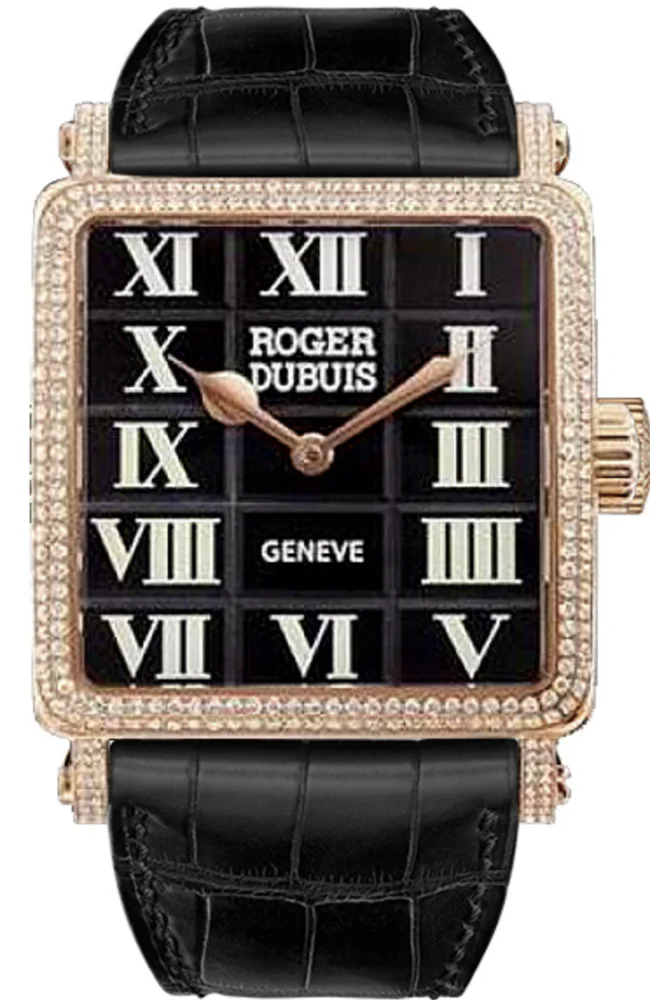 Roger Dubuis Golden Square Diamond Fixing 34mm